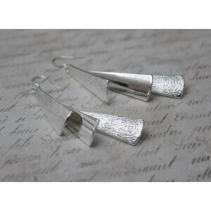Elegant Silver Dangle Earrings